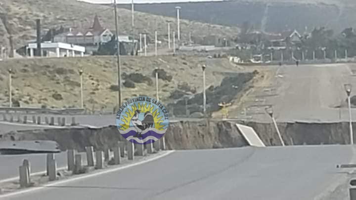 Importante Alerta Ruta Nacional N° 3 Partida al Medio en Cerro Chenque, Comodoro Rivadavia (4)
