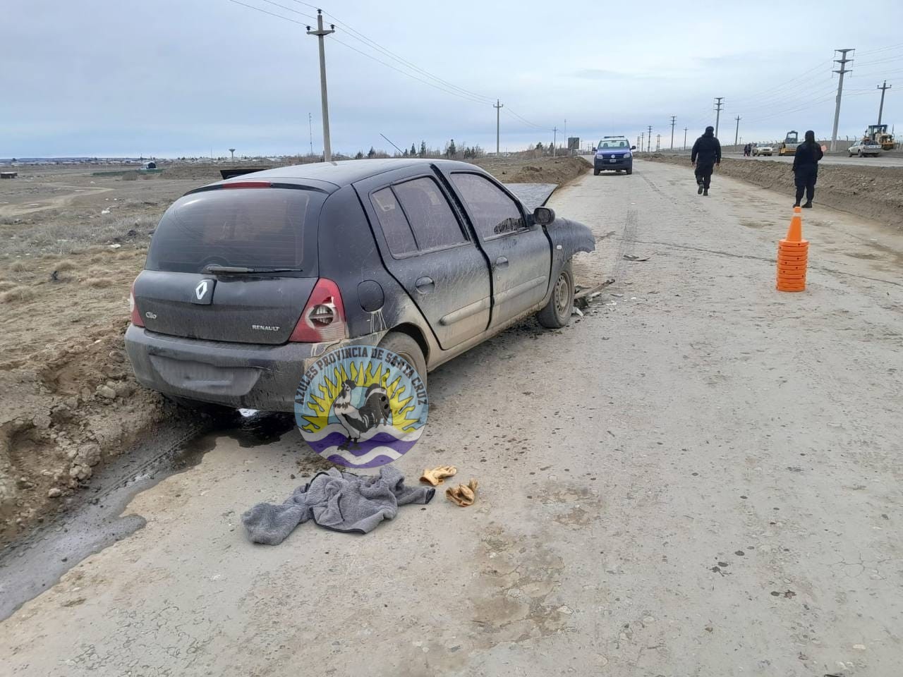 Incidente de tráfico en Río Gallegos Se registran lesionados y menores hospitalizados (2)
