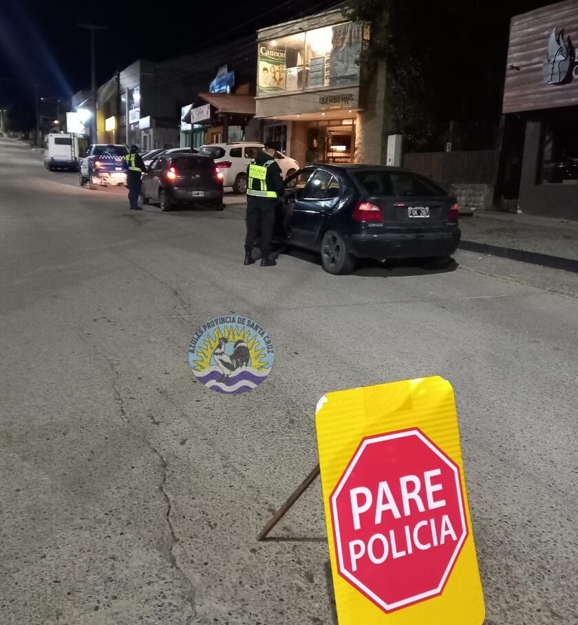Operativo de prevención en El Calafate (2)