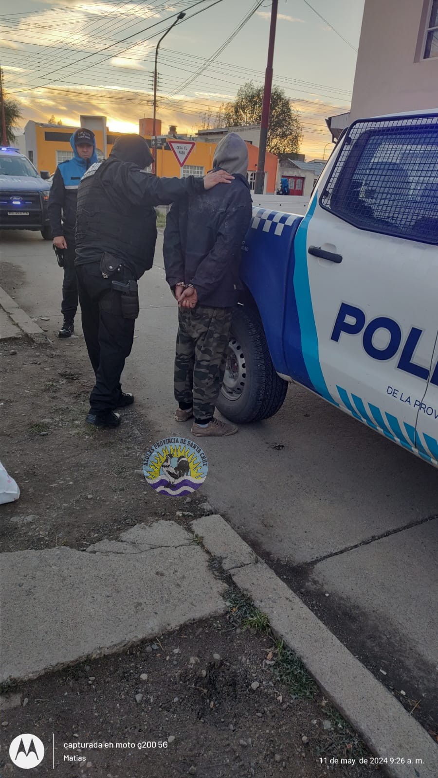 Detención por presunto robo de elementos (2)