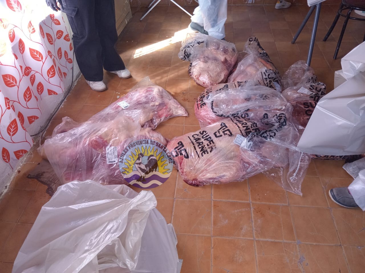 DDI Pico Truncado Allanamientos, decomisan más de 500kg. de carne en mal estado (2)