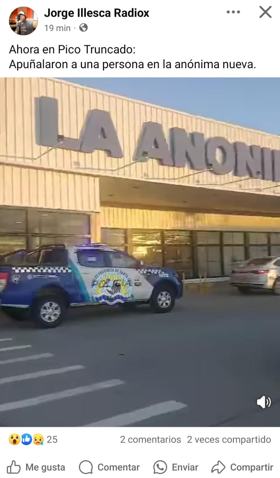 Jóven herido con arma blanco en un supermercado de Pico Truncado (2)
