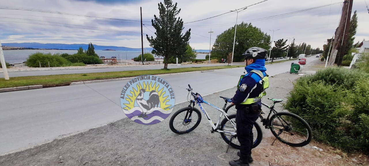 Operativo de seguridad en El Calafate por el 148° aniversario de la Fiesta Nacional del Lago Argentino (4)