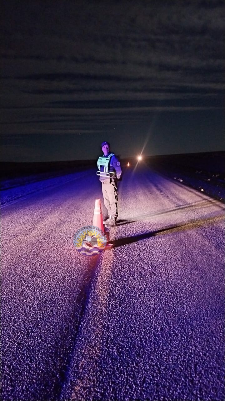 Operativo de seguridad vial en La Esperanza por la Fiesta Nacional del Lago (2)