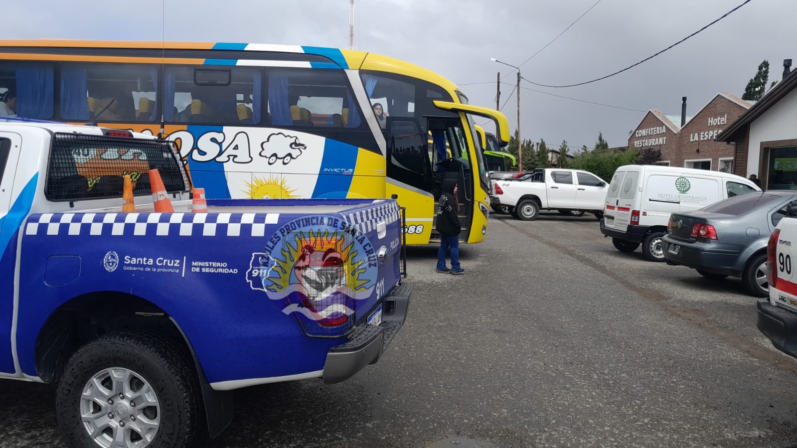 Operativo de seguridad vial en La Esperanza por la Fiesta Nacional del Lago (8)