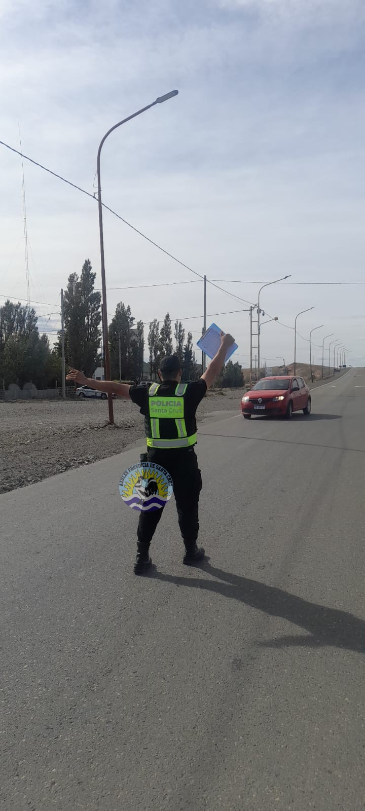Operativo de seguridad vial en La Esperanza por la Fiesta Nacional del Lago (9)
