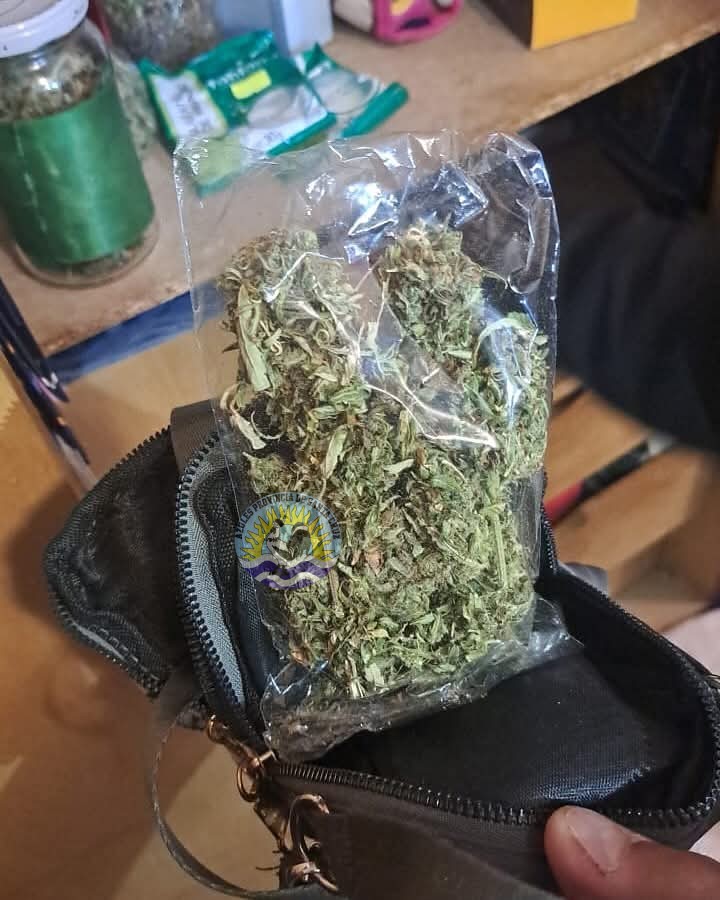 Se descompensó, llegó la policia y la descubrieron con más de 2kg de droga (9)