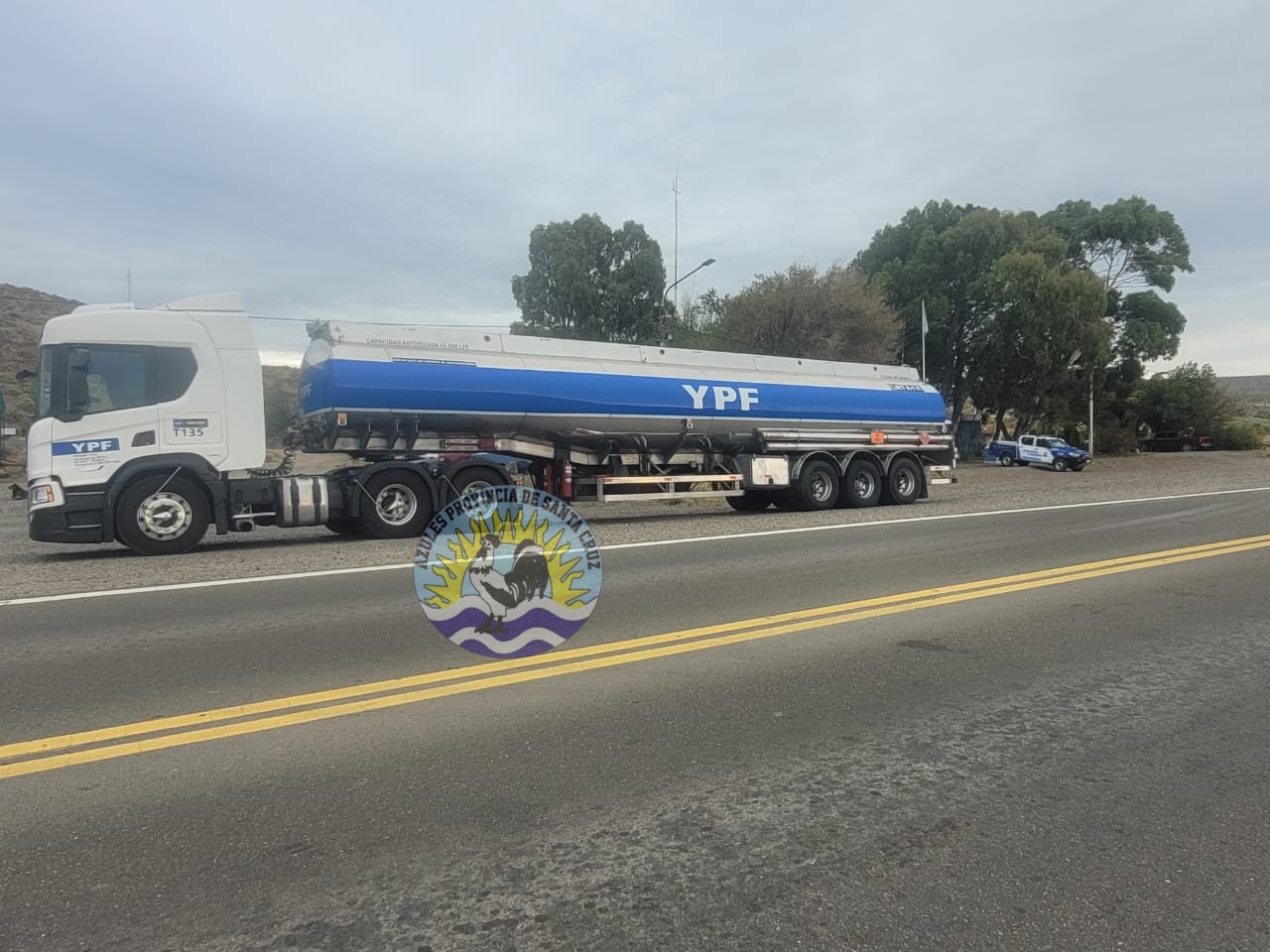 Controles camioneros Varios casos de alcoholemia positiva e infracciones en las rutas de Santa Cruz (1)