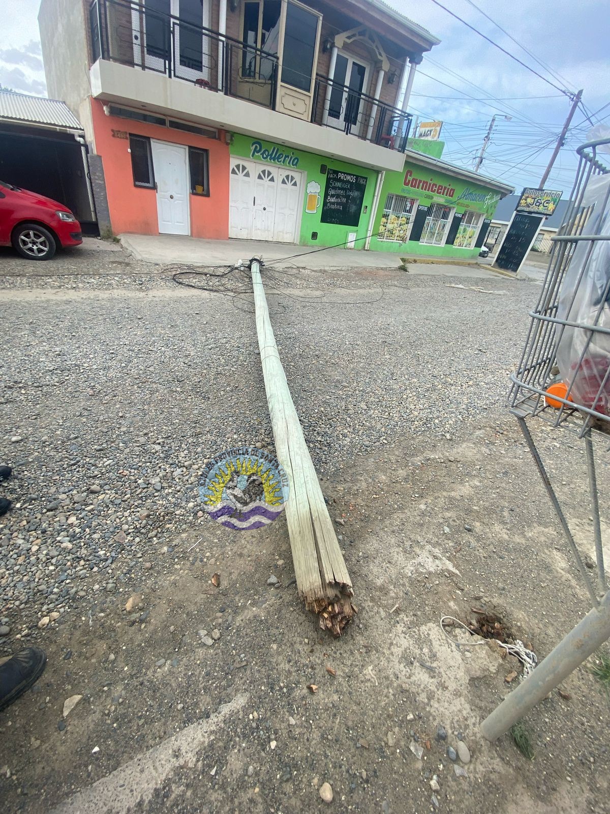 Santa Cruz enfrentó un fuerte temporal de viento Bomberos realizaron 48 intervenciones en toda la provincia (2)