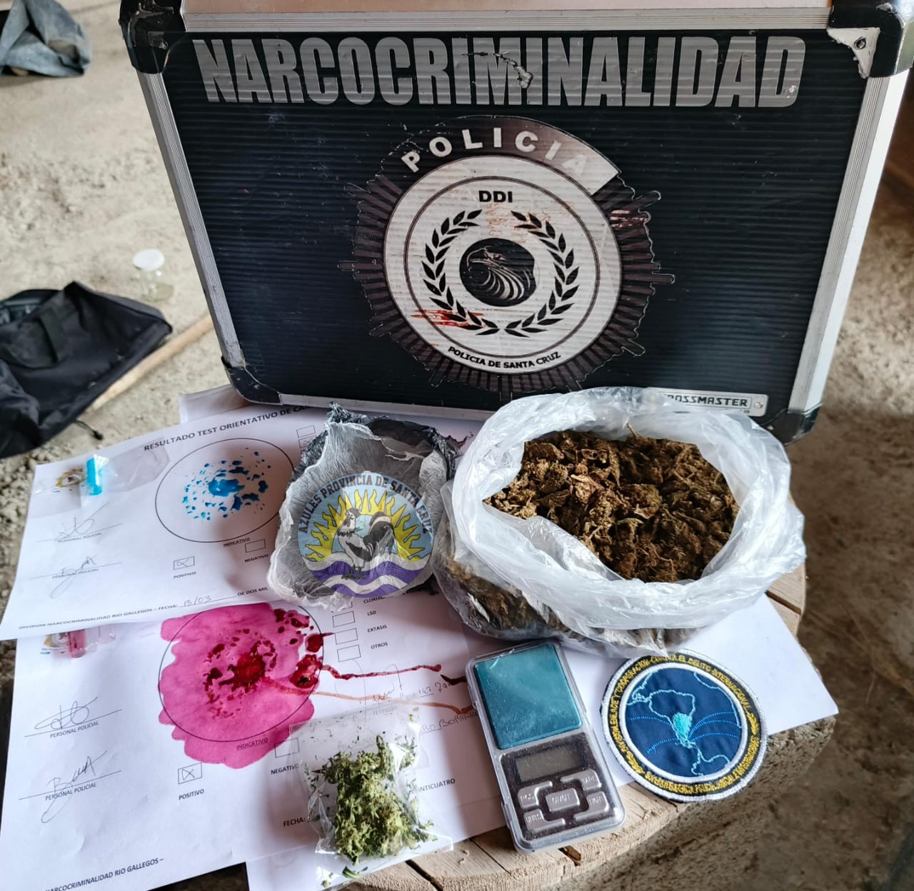 Secuestran droga y detienen a un hombre que intentó huir de un control vehicular (2)