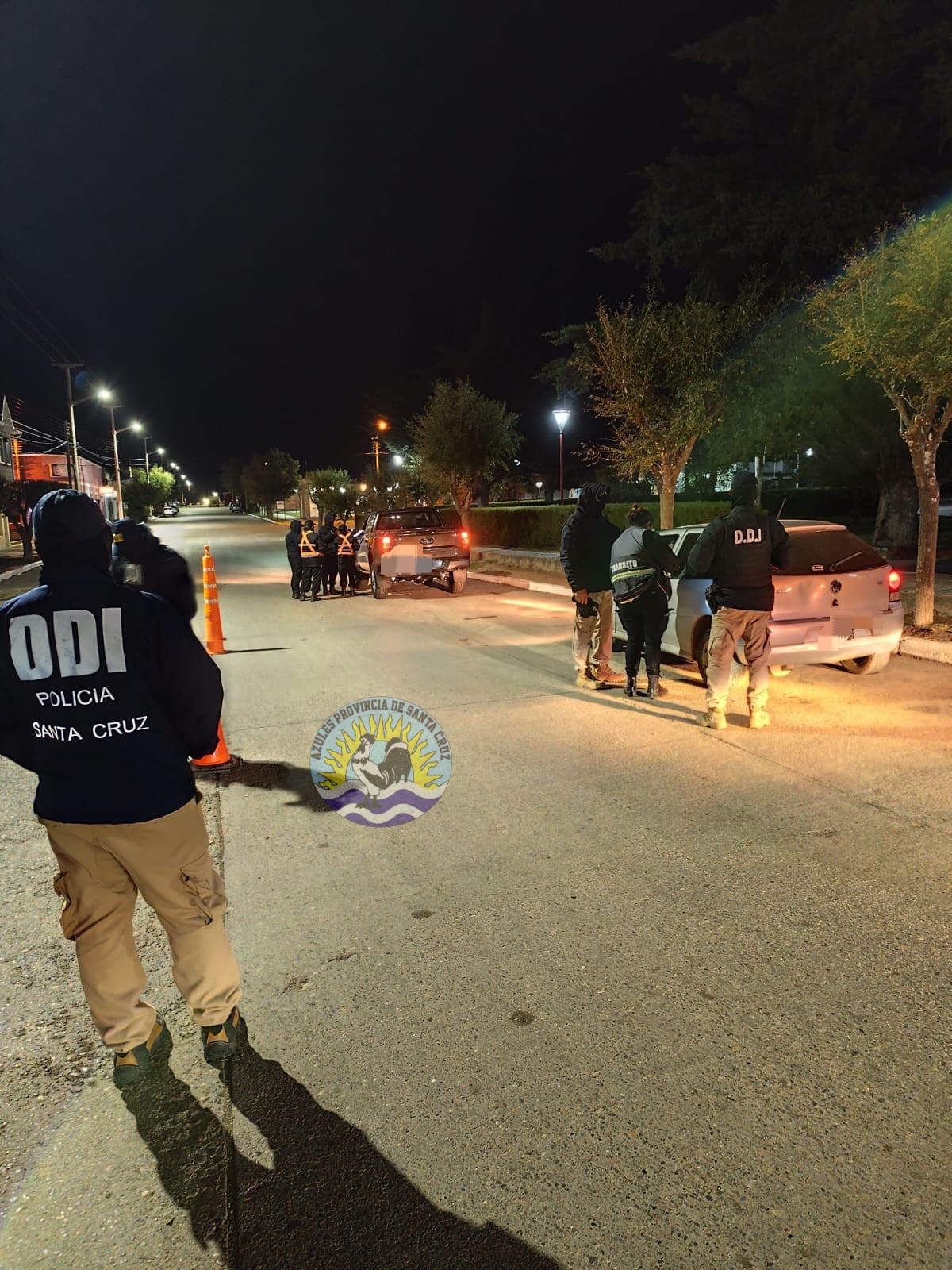 Controles vehiculares y de alcoholemia en Puerto Deseado 170 personas identificadas (6)
