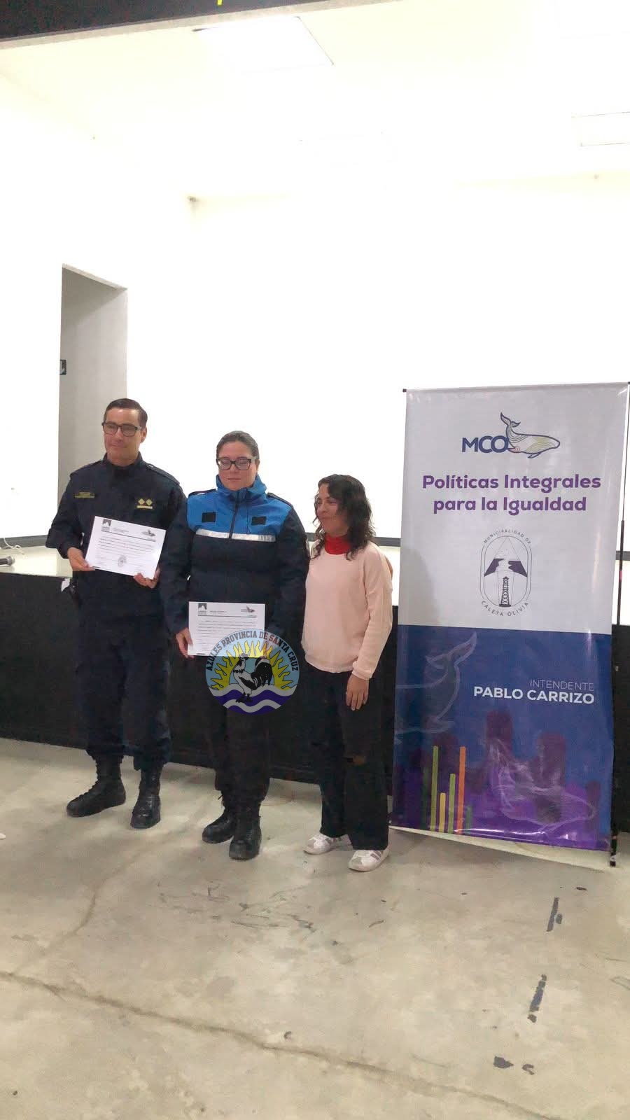 Formación con Perspectiva de Género Entrega de Certificados al Personal Policial en Puerto Deseado (6)