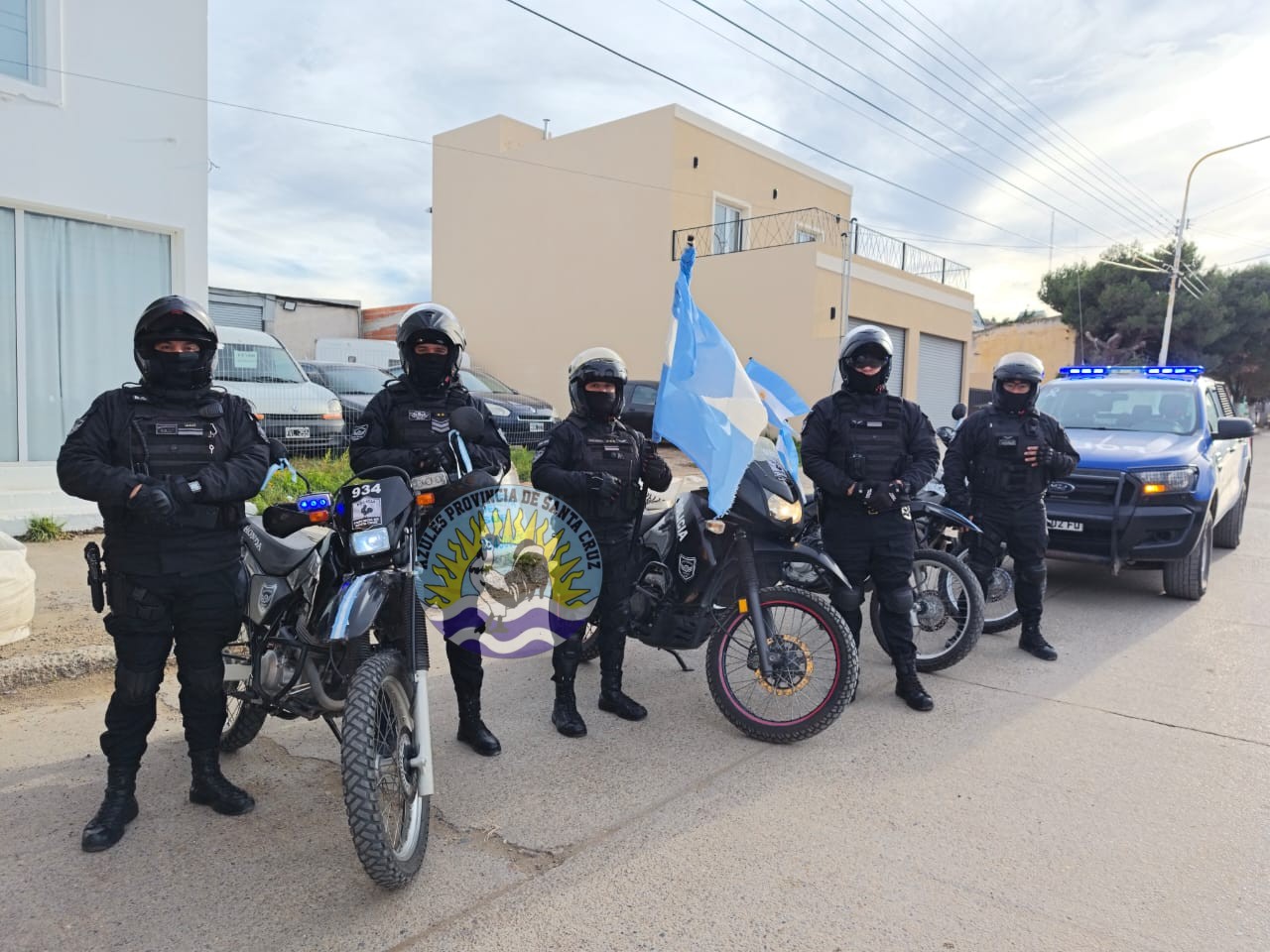Diez años sobre ruedas la Sección Motorizada de Puerto Deseado celebra su aniversario (13)