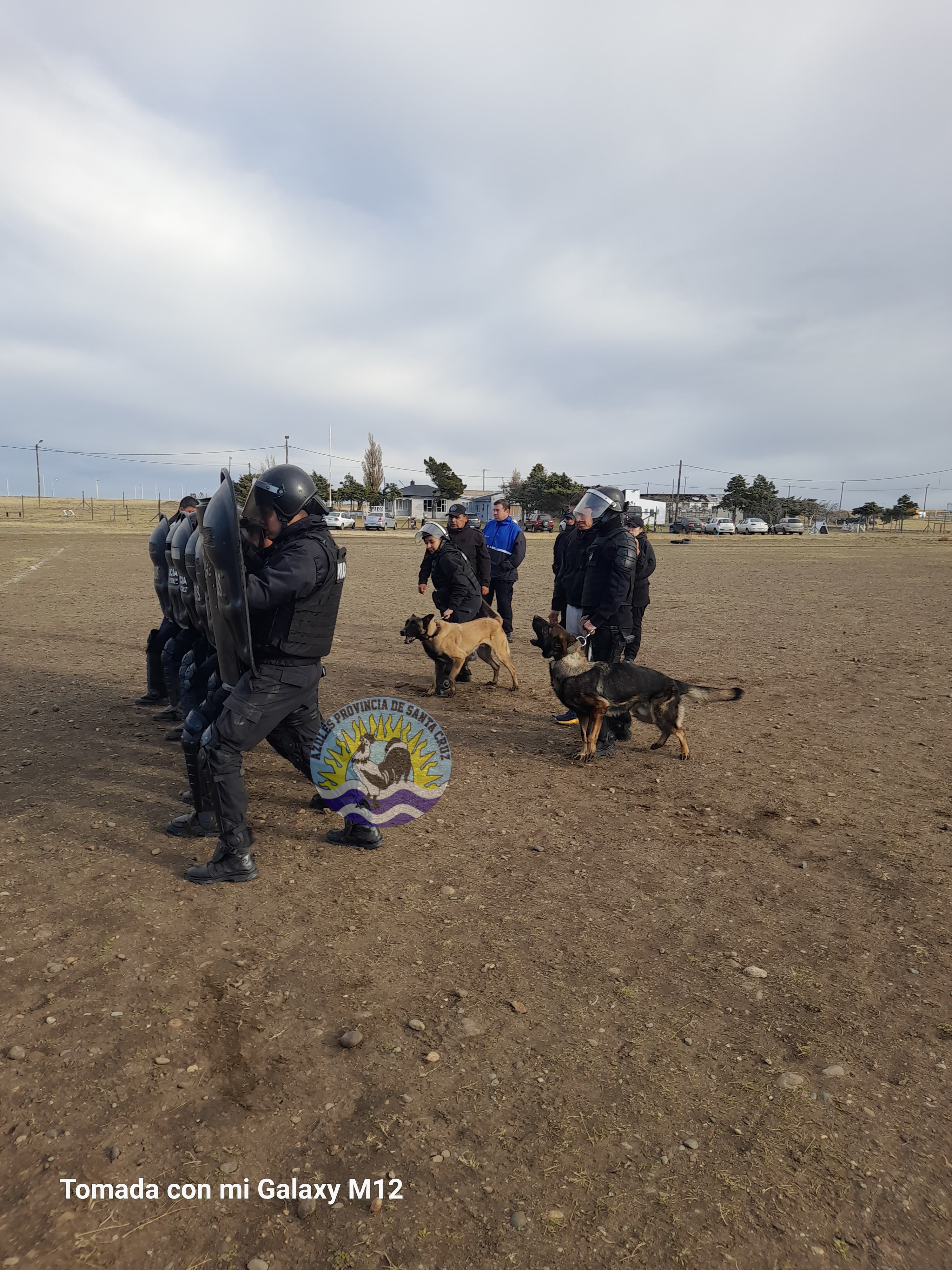 Entrenamiento táctico y académico del personal de la División Canes en Río Gallegos (6)