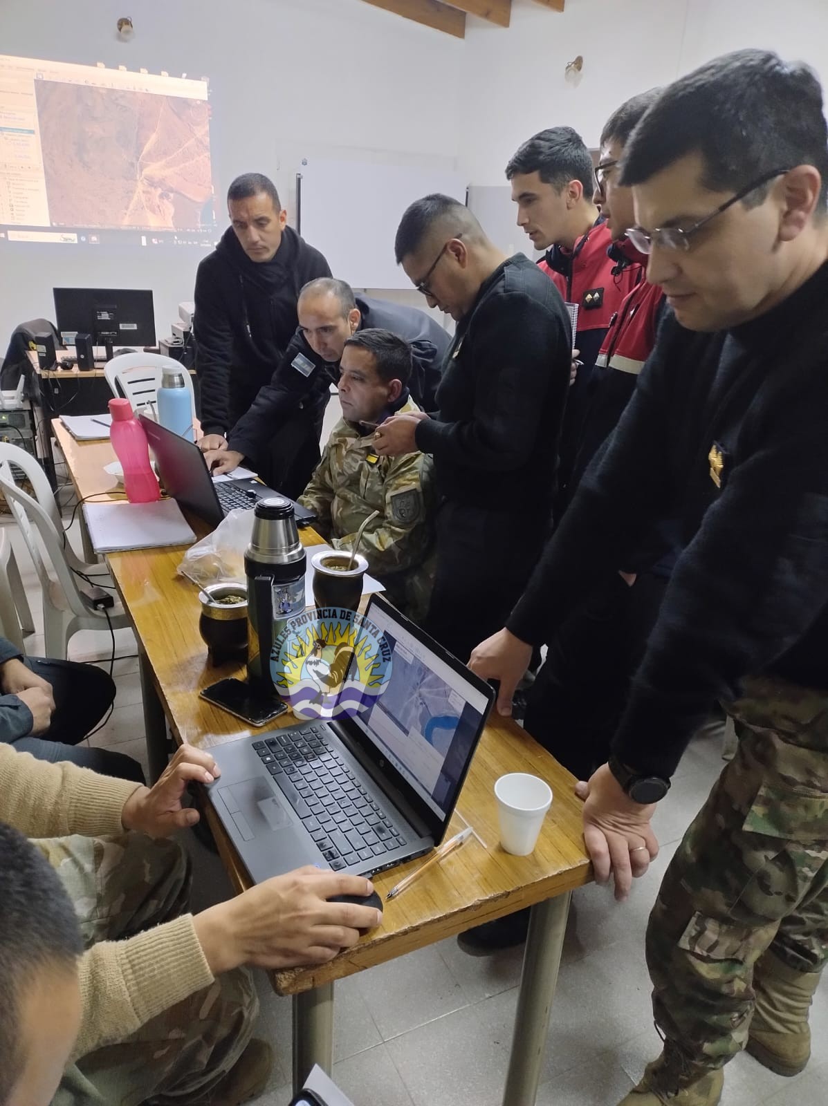 Formación en San Julián Personal policial se capacita en cartografía y geolocalización con expertos (8)