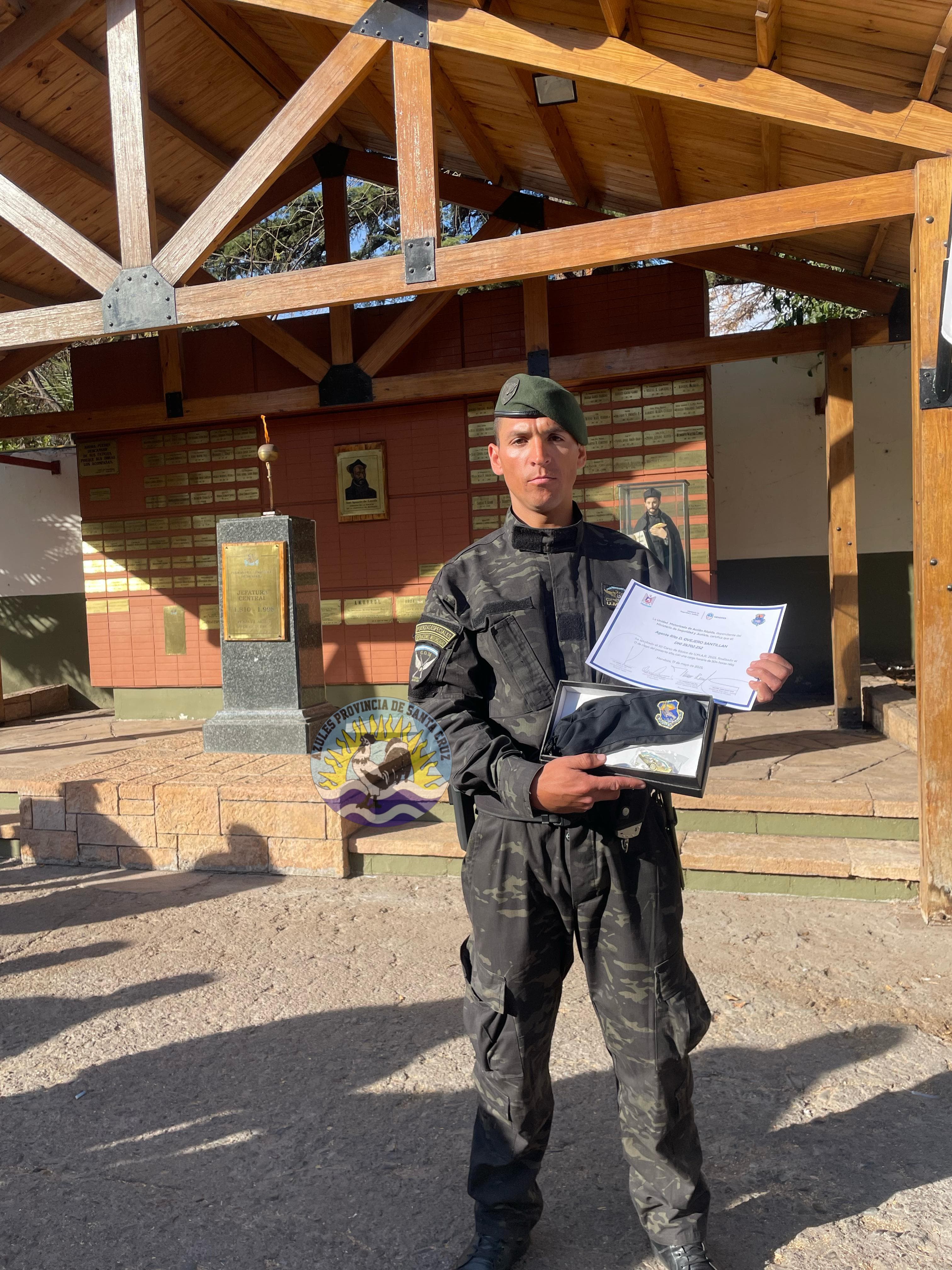 ¡Orgullo Azul! Ovejero-Santillán representó a Santa Cruz y se lució en el Curso UMA.R. 2025 (1)