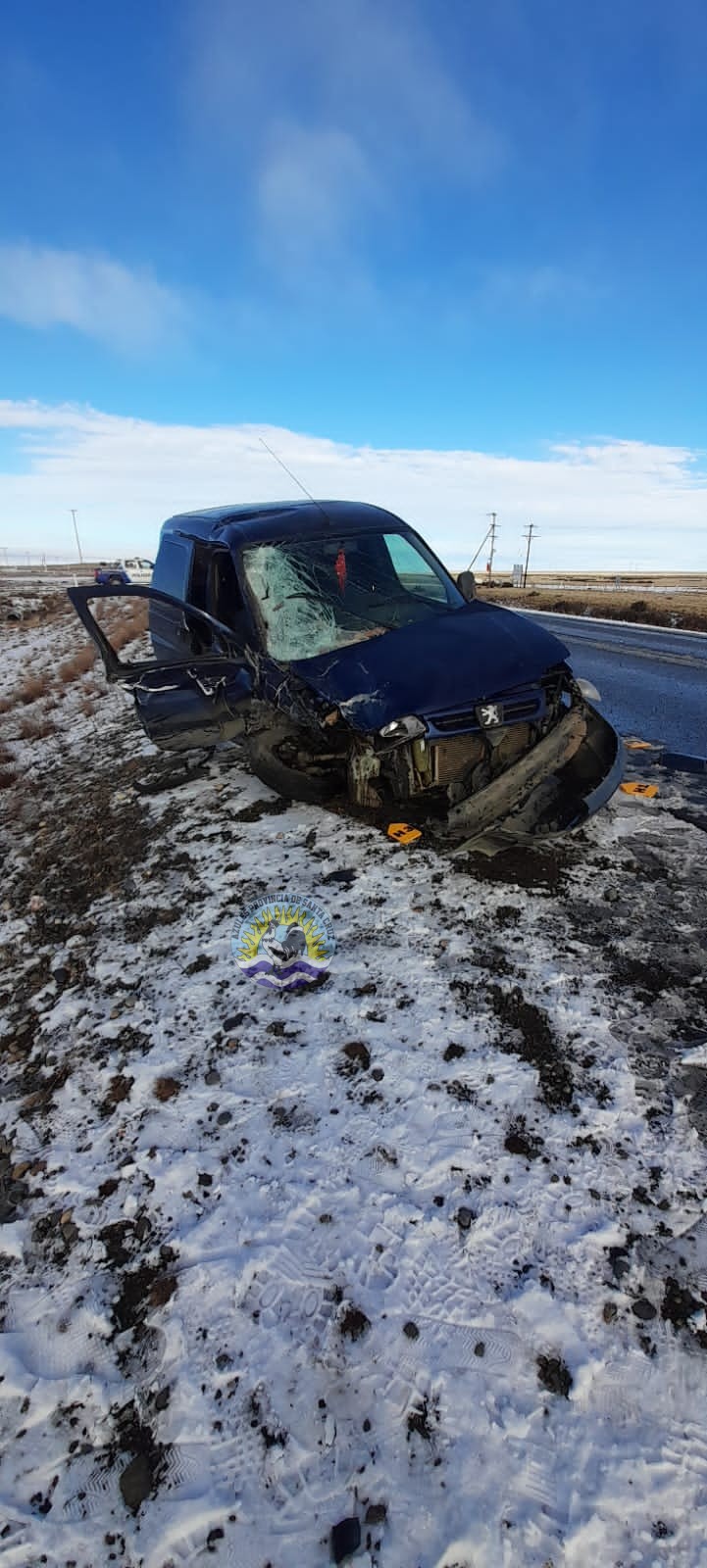 Accidente en Ruta Provincial N° 5 Una mujer resultó con lesiones graves (1)