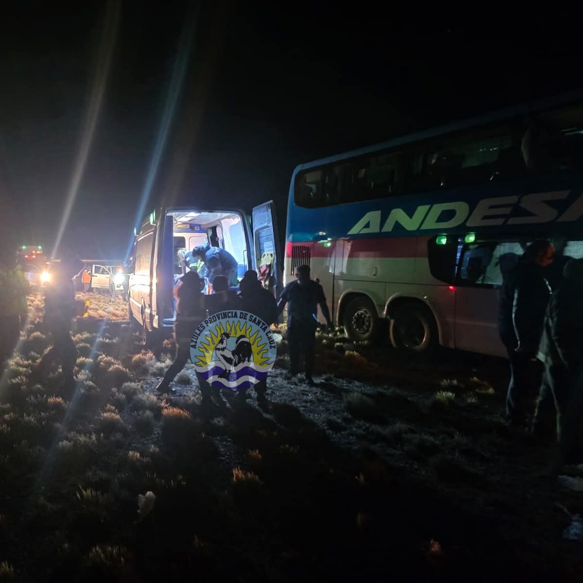 Operativo de emergencia ante el trágico accidente en Ruta Nacional N° 3 (4)