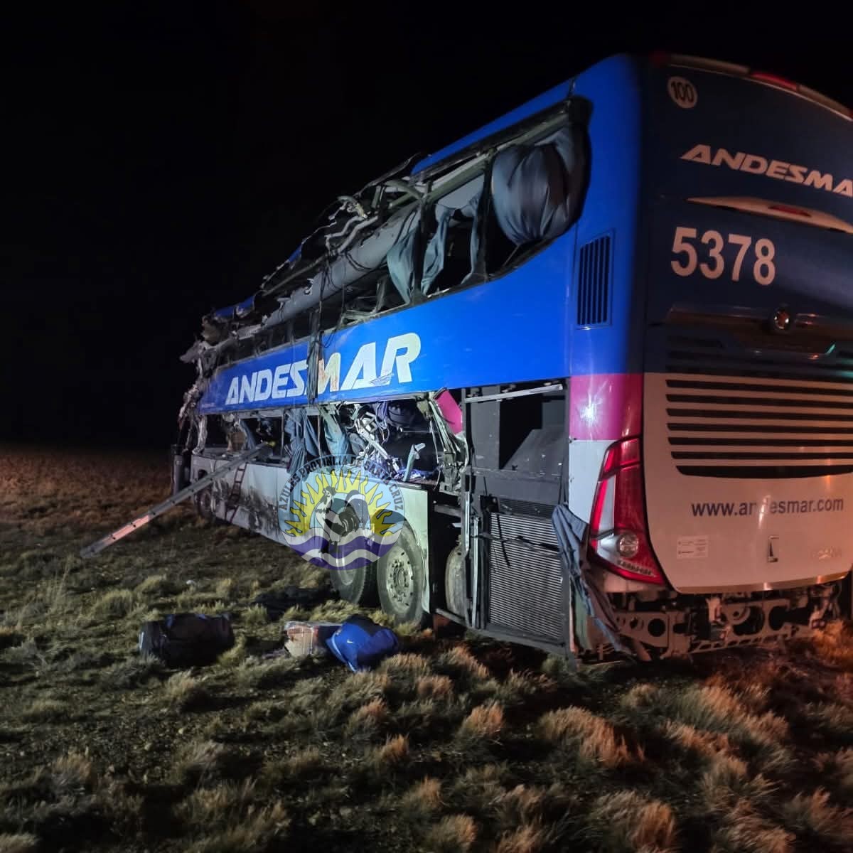 Operativo de emergencia ante el trágico accidente en Ruta Nacional N° 3 (5)
