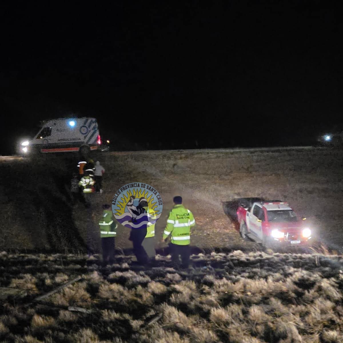Operativo de emergencia ante el trágico accidente en Ruta Nacional N° 3 (6)