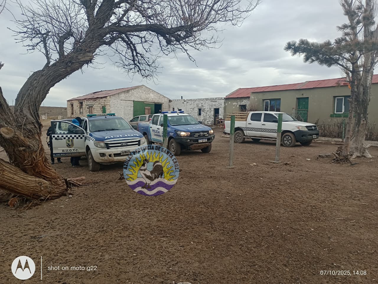 Operativo de rastrillaje permitió localizar a un hombre desaparecido en la zona de Tres Cerros (1)