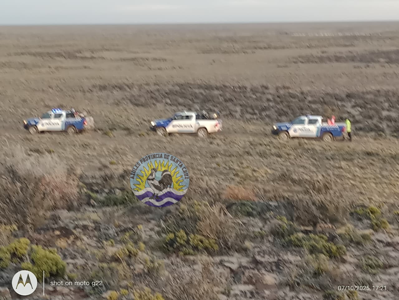 Operativo de rastrillaje permitió localizar a un hombre desaparecido en la zona de Tres Cerros (3)