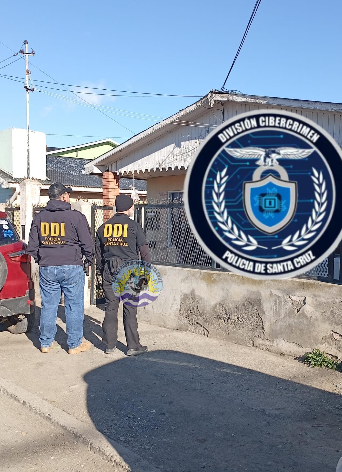Allanamiento positivo por investigación de cibercrimen en Río Gallegos (3)