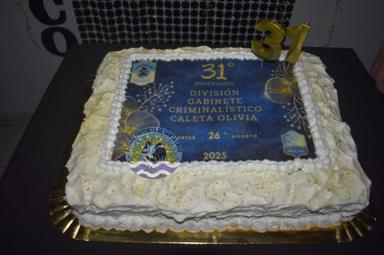 División Gabinete Criminalístico Caleta Olivia Celebra 31 Años de Servicio Pericial con Reconocimientos y Avances Innovadores (1)
