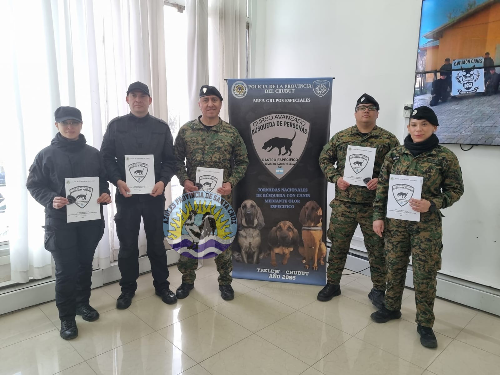 ¡Felicitaciones a los Efectivos Policiales por Aprobar el Curso Avanzado de Búsqueda de Personas en Trelew! (2)