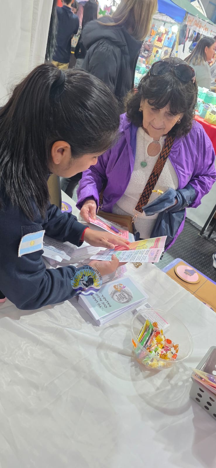 La Oficina de la Mujer y la Familia presente en los festejos de San Julián concientización y participación (6)