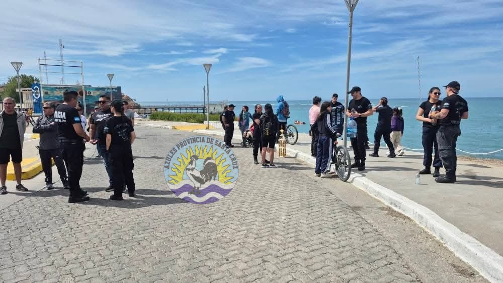 Caleta Olivia vibró con la 6ta Carrera Policial por Equipos organizada por AMSA (2)