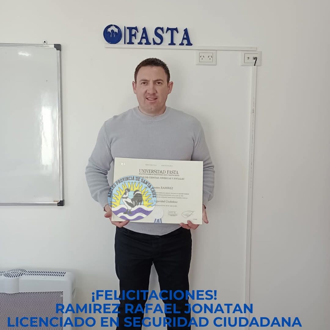 Compromiso y formación el Comisario Rafael Ramírez obtiene su licenciatura en Seguridad Ciudadana (2)