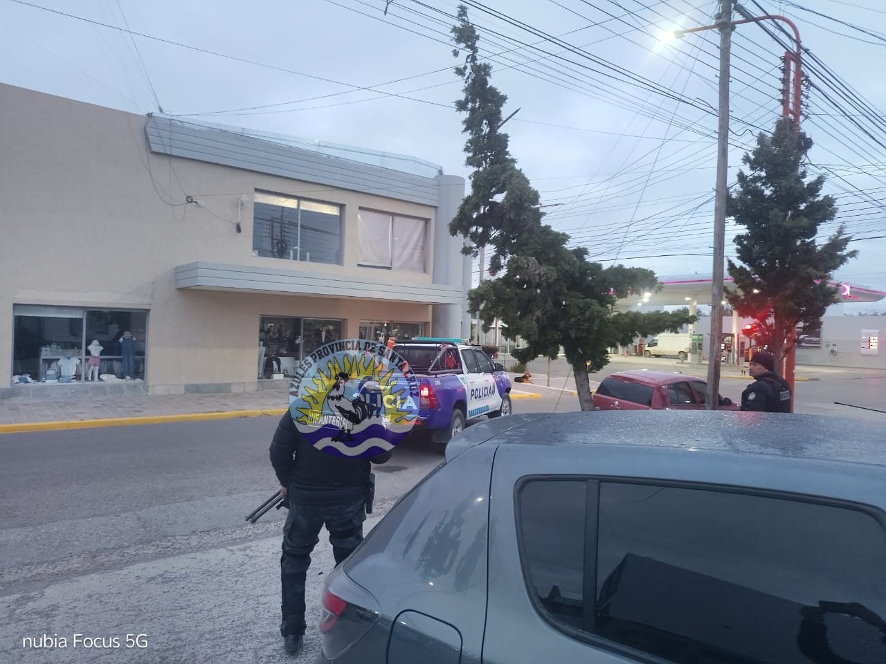 Homicidio en Calle Moyano - Intervención de la División Comisaría Primera de Pico Truncado (1)