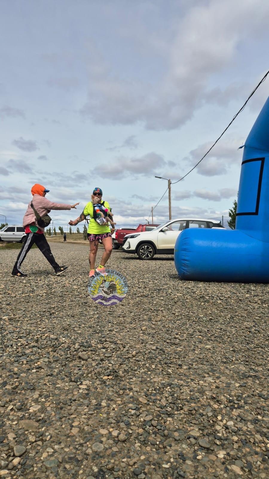 Multitudinaria jornada deportiva en la Policía debut del Canicross Patagónico en Río Gallegos (1)