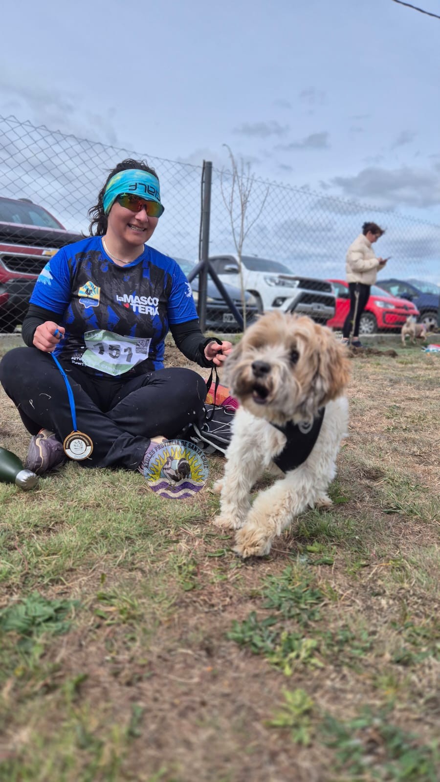 Multitudinaria jornada deportiva en la Policía debut del Canicross Patagónico en Río Gallegos (15)