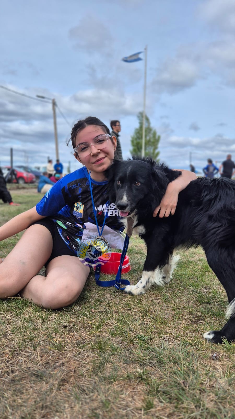 Multitudinaria jornada deportiva en la Policía debut del Canicross Patagónico en Río Gallegos (27)