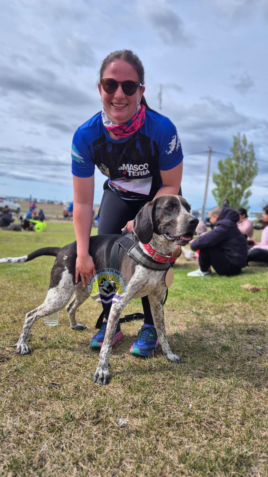 Multitudinaria jornada deportiva en la Policía debut del Canicross Patagónico en Río Gallegos (7)