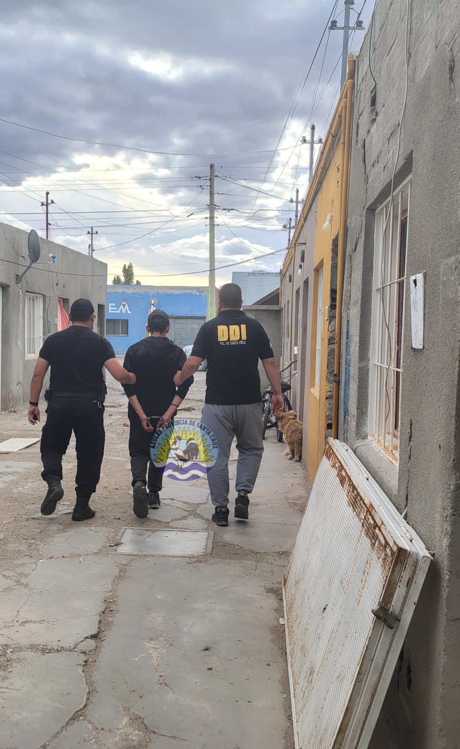 Allanamiento con resultado positivo en la ciudad de Las Heras (1)