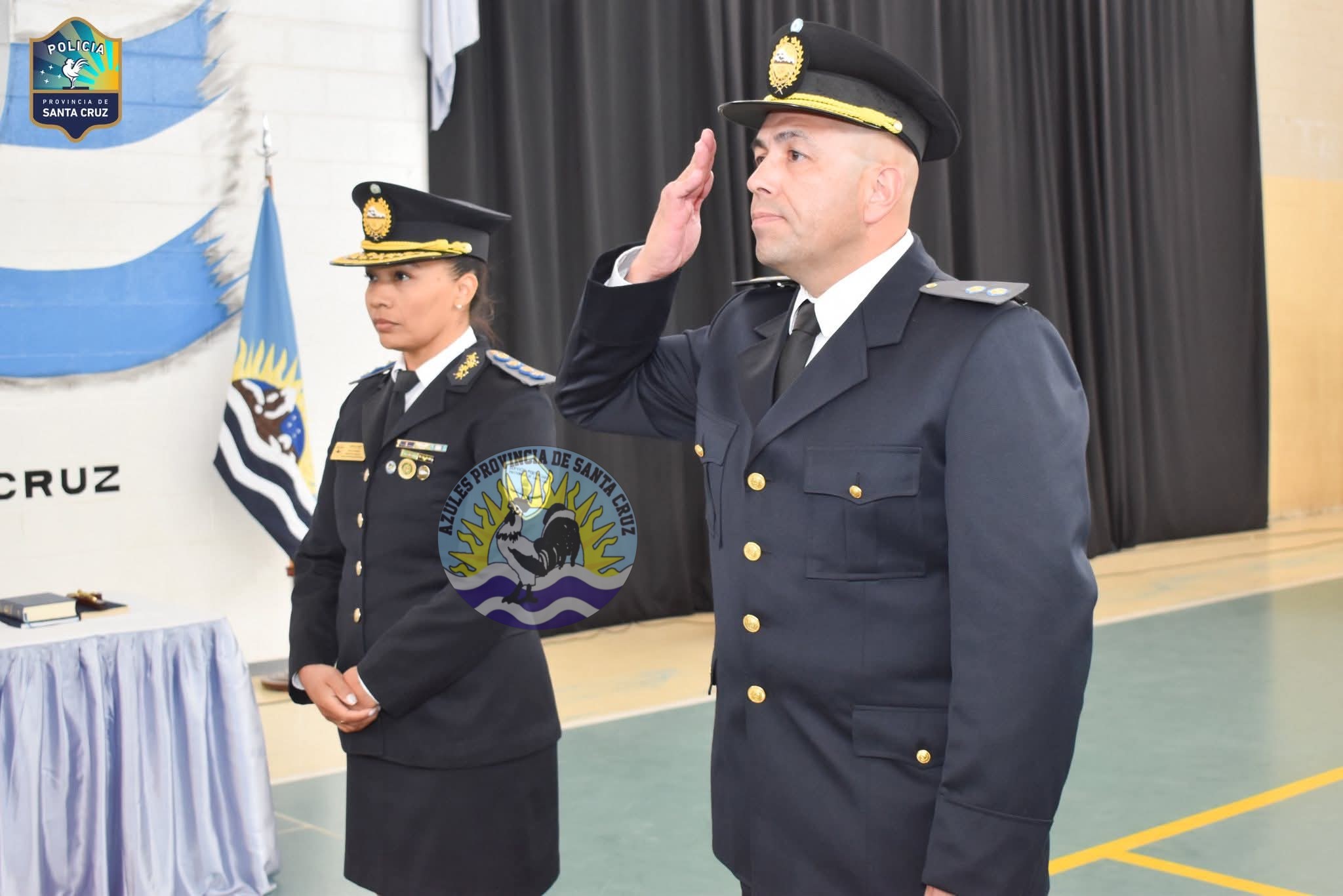 Una mujer lidera por primera vez en una fuerza de seguridad en Santa Cruz (2)