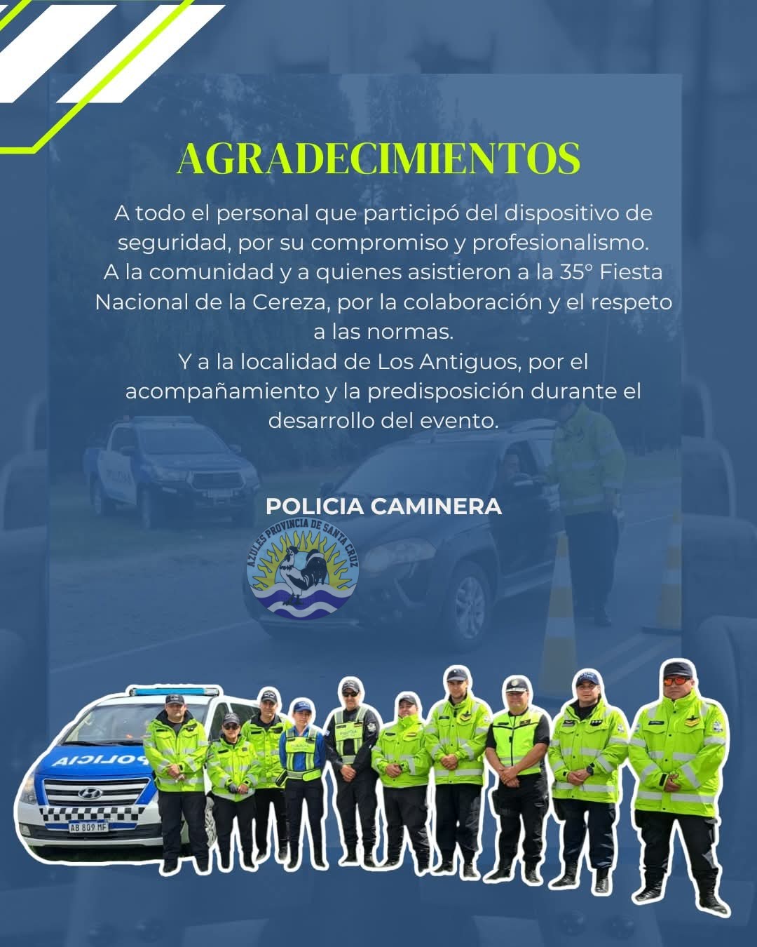 Operativo de Seguridad Vial en Los Antiguos durante la 35° Fiesta Nacional de la Cereza (12)