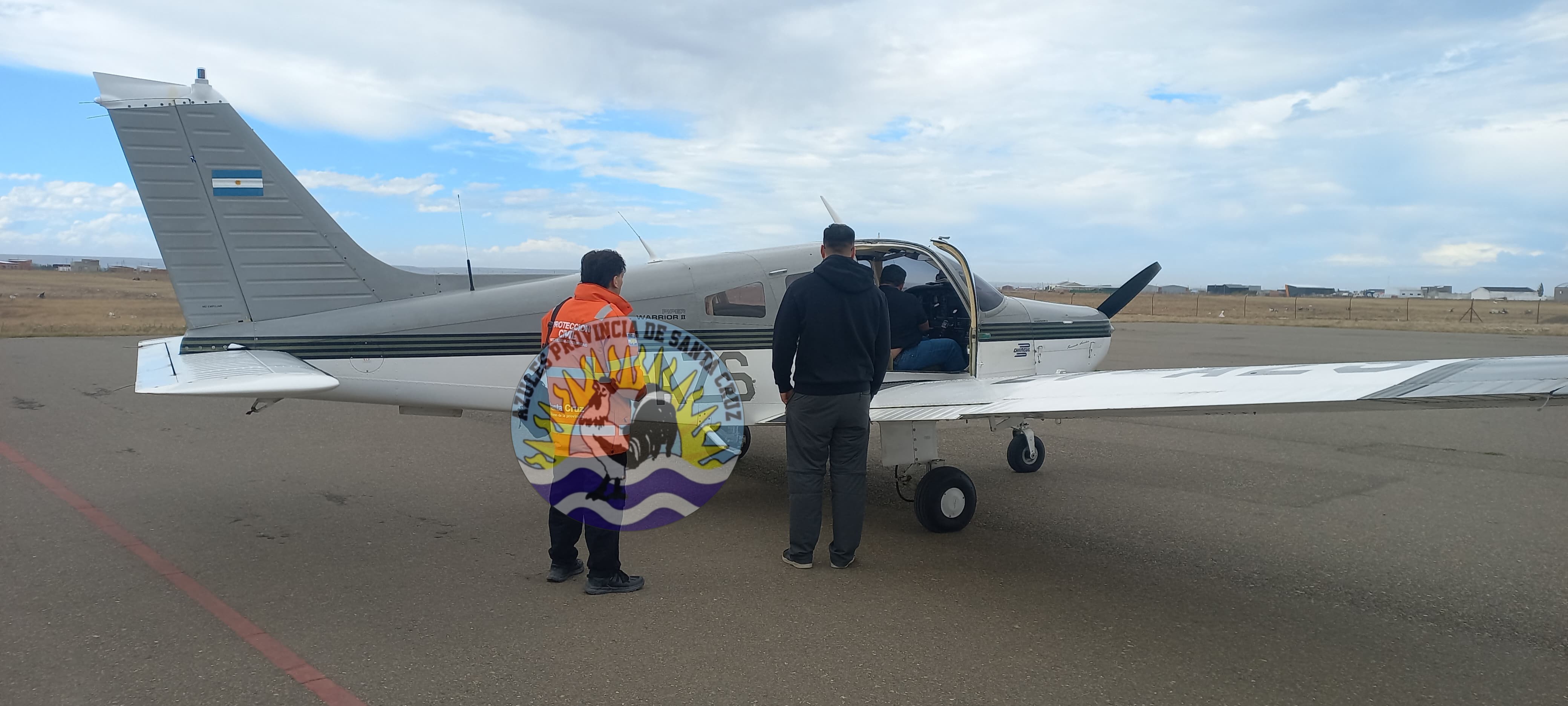 Río Gallegos amplio operativo de búsqueda por un hombre desaparecido (21)