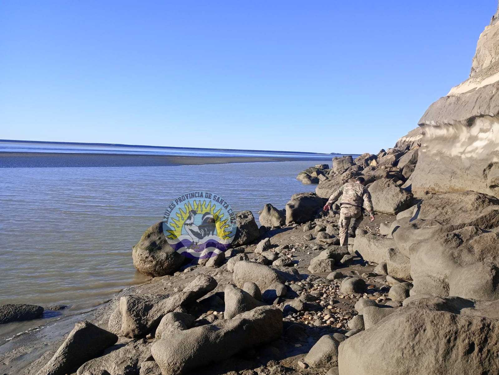 Río Gallegos amplio operativo de búsqueda por un hombre desaparecido (7)